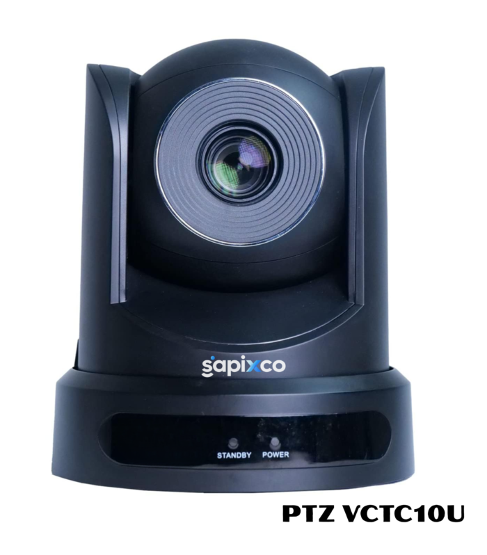 SAPIXCO PTZ VCTC10U Full HD PTZ Video Conferencing Camera (10X Optical Zoom)