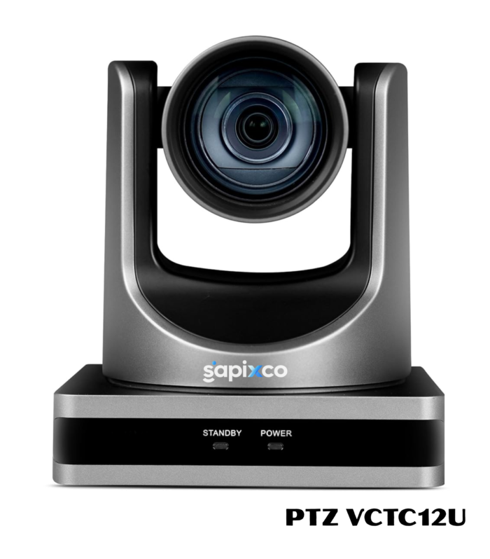SAPIXCO PTZ VCTC12U Full HD PTZ Video Conferencing Camera (12X Optical Zoom)