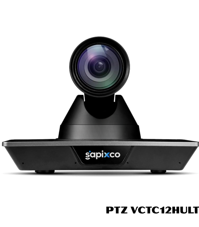 SAPIXCO PTZ VCTC12HULT 4K AI PTZ Video Conferencing Camera (12X Optical Zoom)