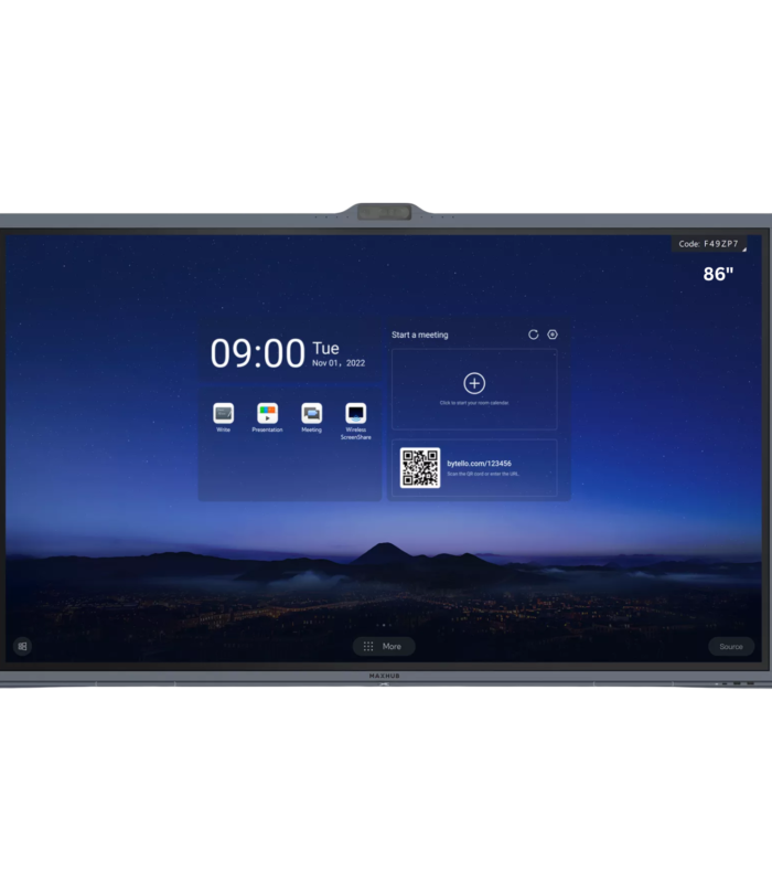 SAPIXCO INTERACTIVE FLAT PANEL Model: SAP-86C (With Camera & Microphone)