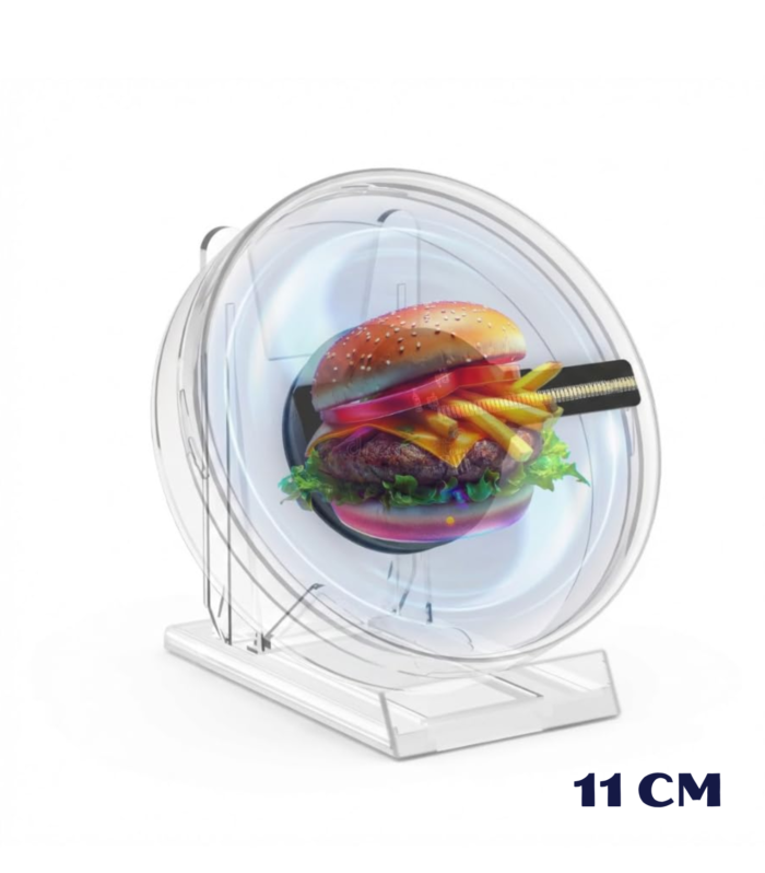 11 cm Hologram Fan Display Mini 3D LED Holographic Advertising Display