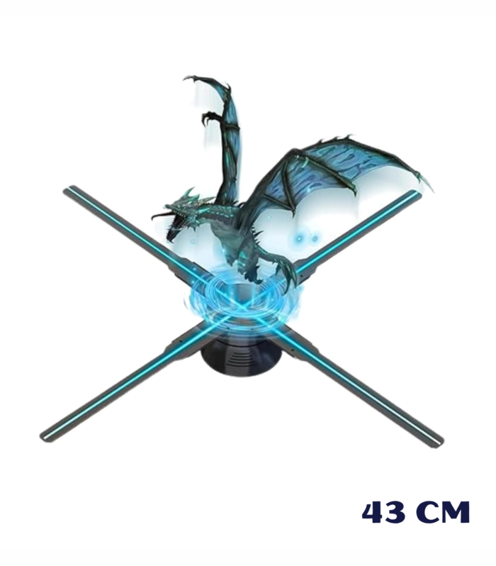 43 cm Hologram Fan Display High-Resolution 3D LED Holographic Advertising Display