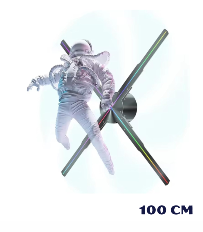 100 cm Hologram Fan Display Extra-Large 3D LED Holographic Advertising Display
