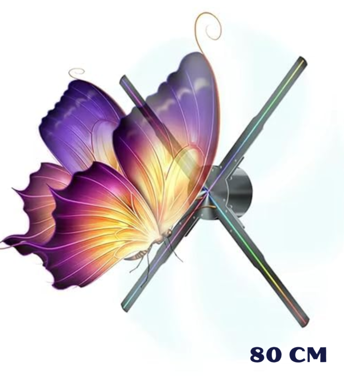80 cm Hologram Fan Display Ultra-Large 3D LED Holographic Advertising Display