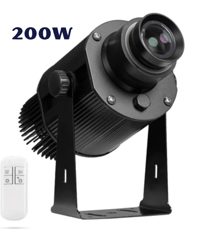 200W LED Logo Projector Ultra High-Power GOBO Advertising Projection System