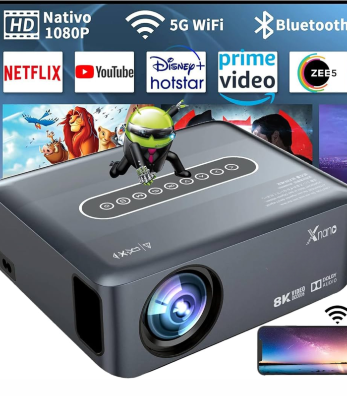 SAPIXCO CineHead X1 Full HD Android projector for home theatre entertainment